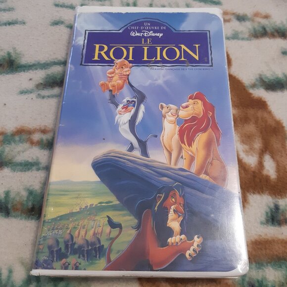 VHS Version Française The Lion King et VHS Roi Lion 2 La Fierté De Simba - Picture 2 of 11